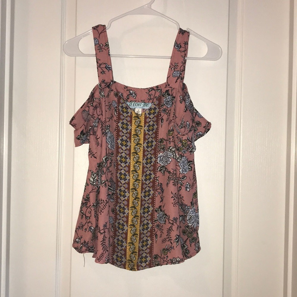 Francesca’s off the shoulder top